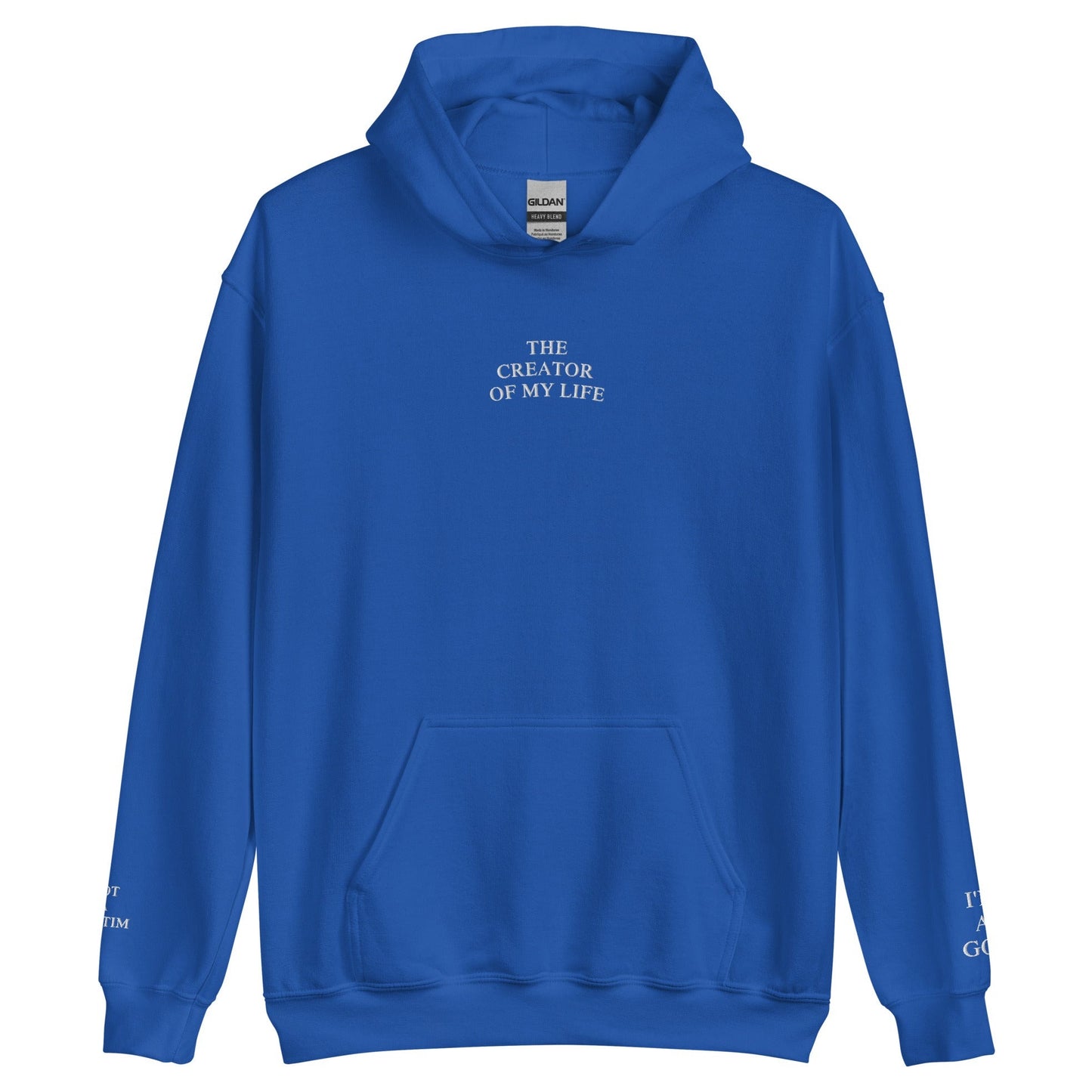 "Divine Drippp" Hoodie "Royal Blue"